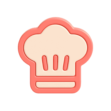 Pink cupcake icon